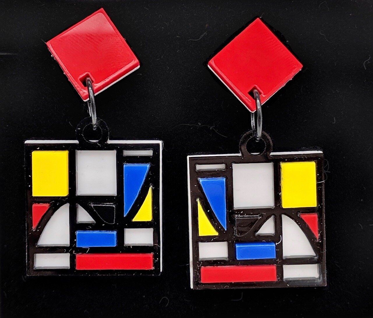 RieMondrian Earrings